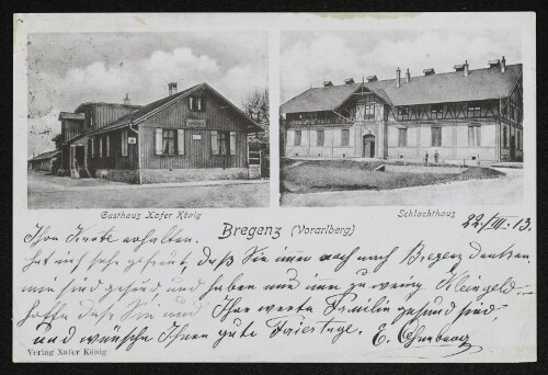 Bregenz (Vorarlberg), Gasthaus Xaver König