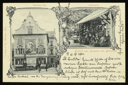 Grüße aus Bregenz am Bodensee, Weinstube Kinz