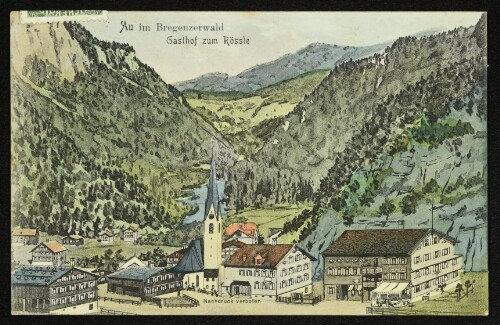 Au im Bregenzerwald : Gasthof zum Rössle