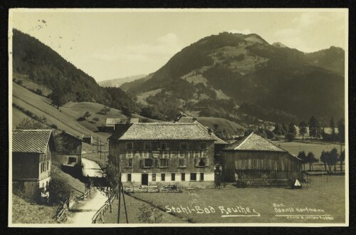 Stahl-Bad Reuthe : Bes. Oswald Kaufmann