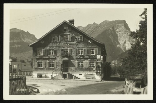 Gasthof z. Schiff : Au