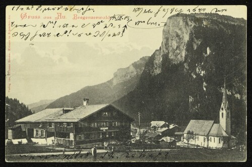 Gruss aus Au : Bregenzerwald