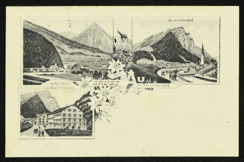 Gruss aus Au im Bregenzerwald