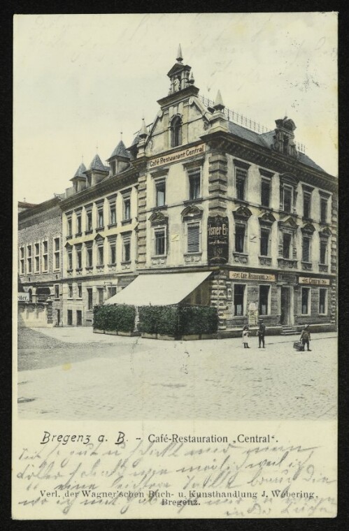 Bregenz a. B. - Café-Restauration  Central 