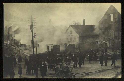 [Brand in der Druckerei Jenny in Hard]