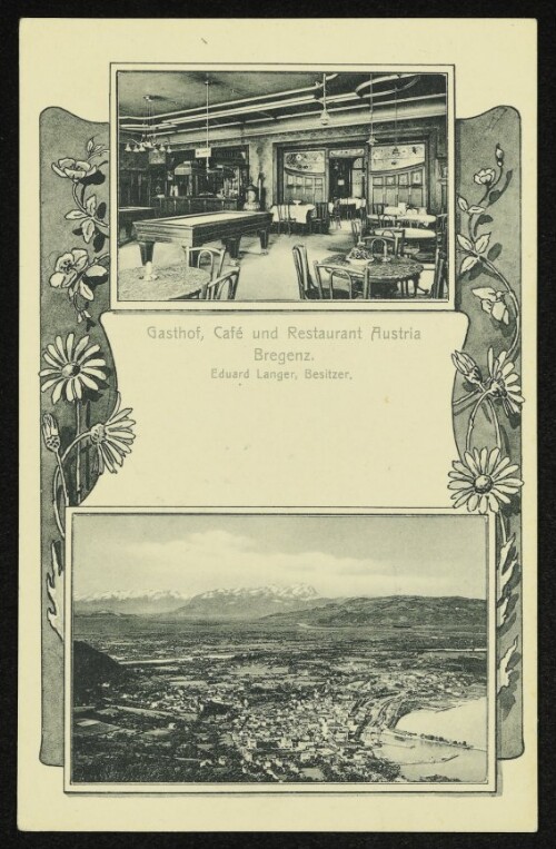 Gasthof, Café und Restaurant Austria, Bregenz