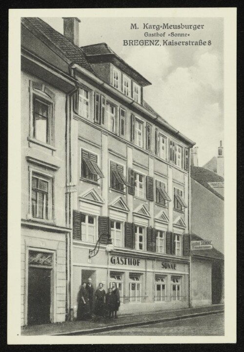 Gasthof Sonne, Bregenz A. B.