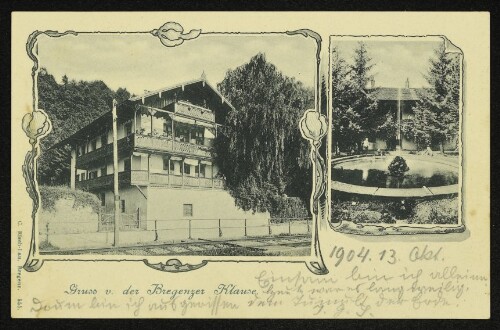 Gruss v. der Bregenzer Klause