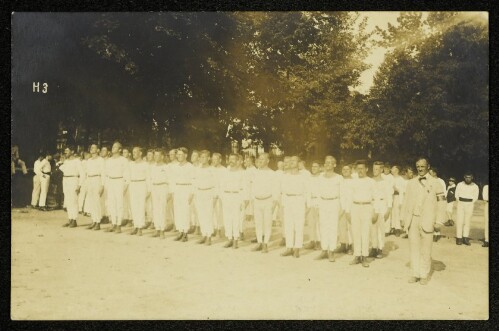 [Zur Erinnerung an das Kreisturnfest in Innsbruck am 16. und 18. Juli 1921]