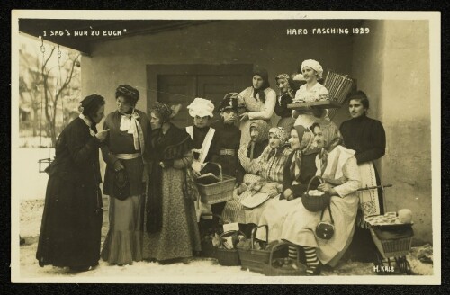  I sag's nur zu euch  Hard Fasching 1929