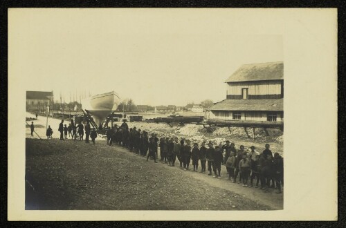 [Stapellauf der  Sowitasgoht  in Hard am 1.4.1923]