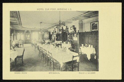 Hotel zur Post, Bregenz I. B.