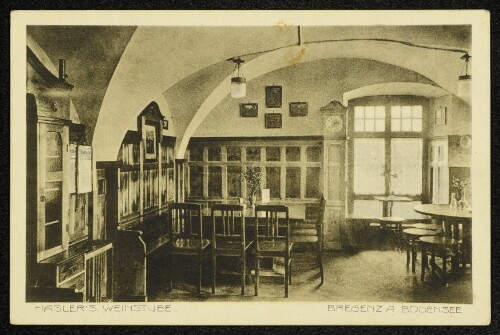 Hasler´s Weinstube, Bregenz a. B.