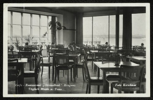 Cafe - Restaurant  Strandbad  Bregenz