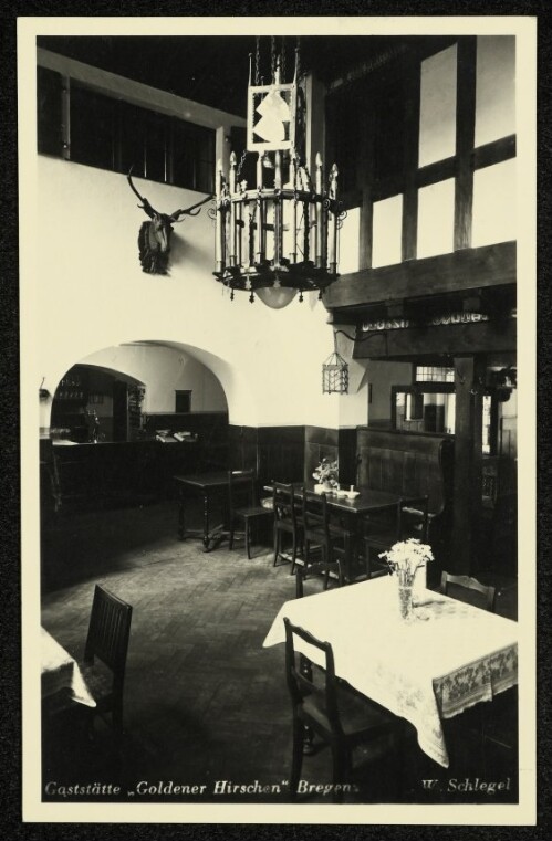 Gaststätte  Goldener Hirschen  Bregenz