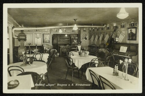 Gasthof  Jäger  Bregenz a. B. Kirchstrasse