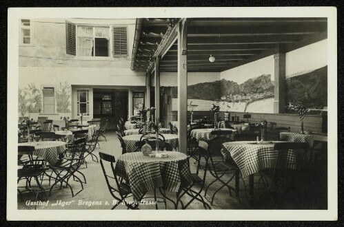 Gasthof  Jäger  Bregenz a. B. Kirchstrasse