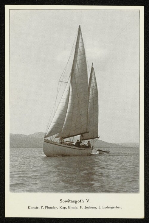 Sowitasgoht V. : Konst. F. Plunder, Kap. Einsle, F. Jochum, J. Ledergerber