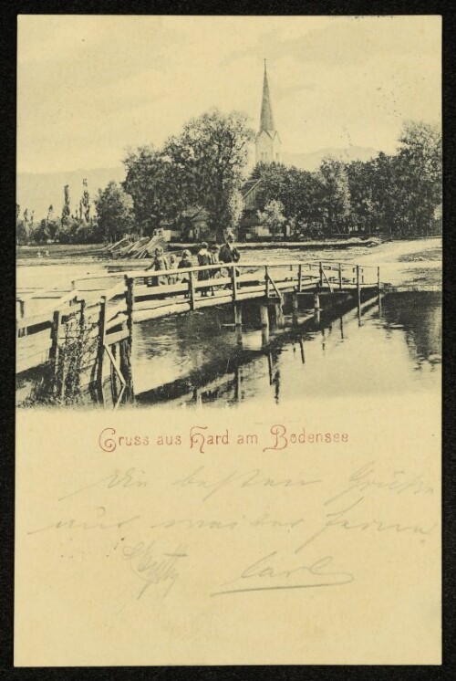 Gruss aus Hard am Bodensee