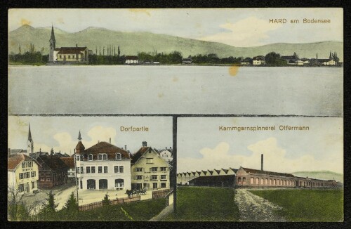 Hard am Bodensee, Dorfpartie, Kammgarnspinnerei Offermann