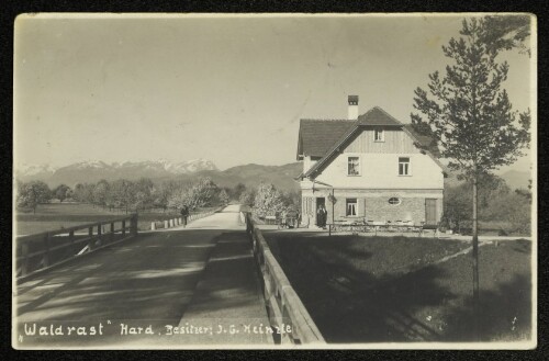  Waldrast  Hard. Besitzer: J. G. Heinzle