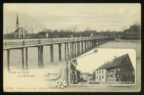 Gruss aus Hard am Bodensee : Strasse