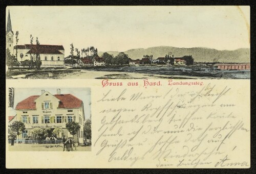 Gruss aus Hard : Landungssteg