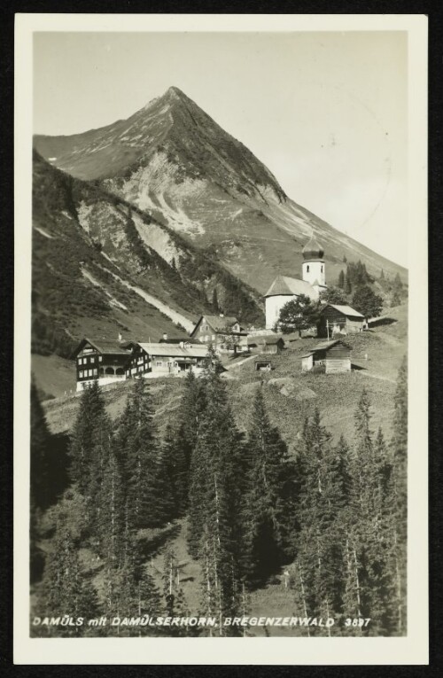 Damüls mit Damülserhorn : Bregenzerwald