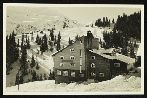 Berghotel Madlener : Damüls 1430 m