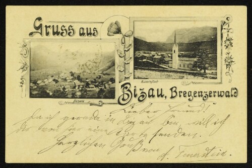 Gruss aus Bizau, Bregenzerwald