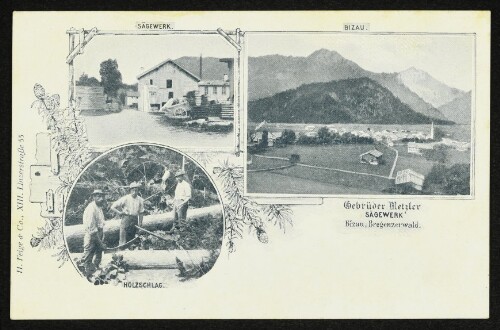 Gebrüder Metzler : Sägewerk