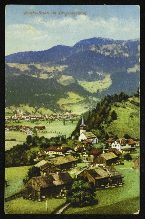 Reuthe-Bezau im Bregenzerwald