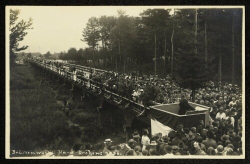 Brückenweihe Hard-Bregenz 1926