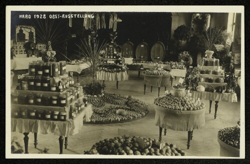 Hard 1928 Obst-Ausstellung