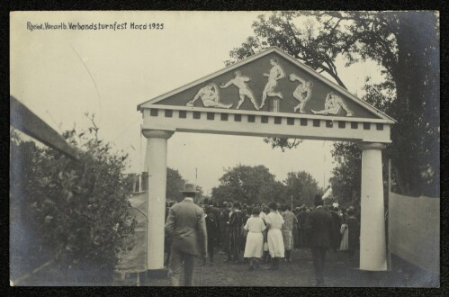 Rheint. Vorarlb. Verbandsturnfest Hard 1925