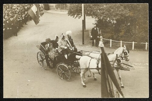 [Vorarlberger Jahrhundertfeier - Kaiser Franz Josef I. in Bregenz]