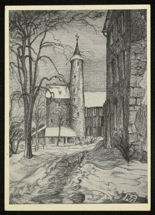 Mittelweyerburg, Zeichnung