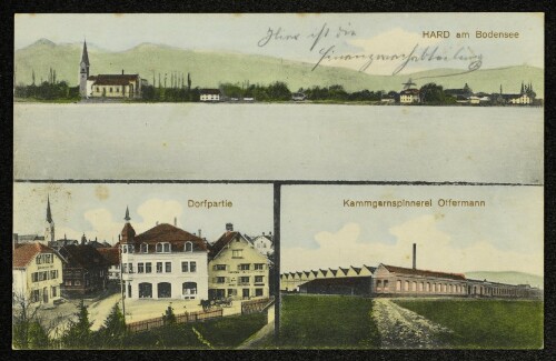 Hard am Bodensee : Dorfpartie : Kammgarnspinnerei Offermann