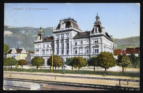 Bregenz. K. K.Postgebäude