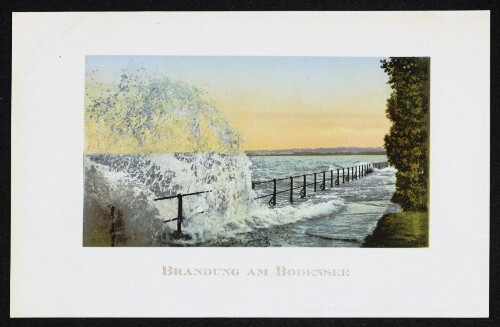 Brandung am Bodensee