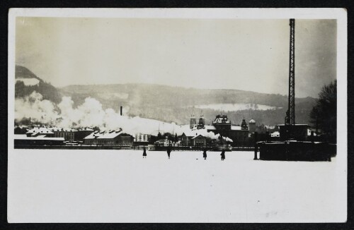 [Bregenz Hafen Segfrörne 1929]