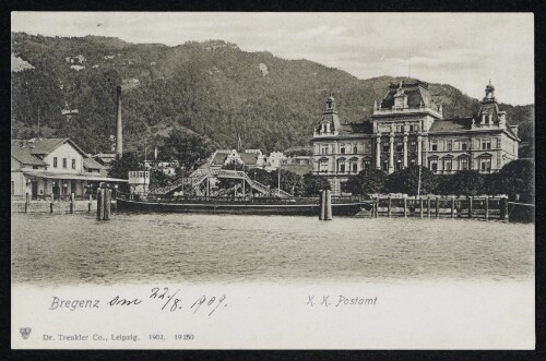 Bregenz K. K. Postamt