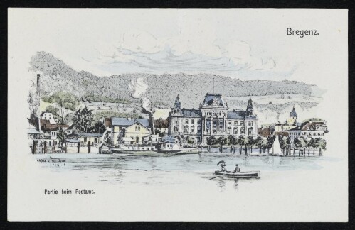 Bregenz Partie Postamt