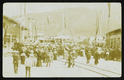 [Taufe des Bodensee-Salondampfers  Stadt Bregenz ]
