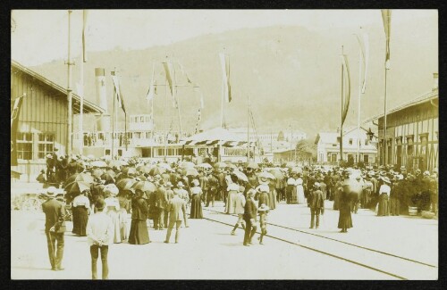 [Taufe des Bodensee-Salondampfers  Stadt Bregenz ]