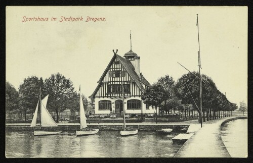 Sportshaus im Stadtpark Bregenz