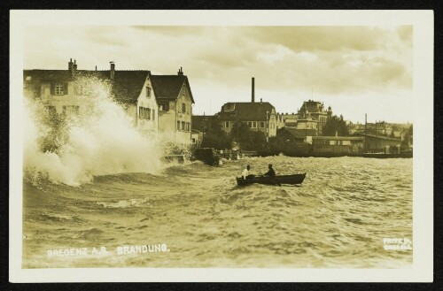 Bregenz a. B. Brandung