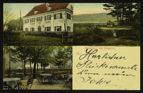 Mehrerau bei Bregenz, den ... : Gasthaus zum Lamm