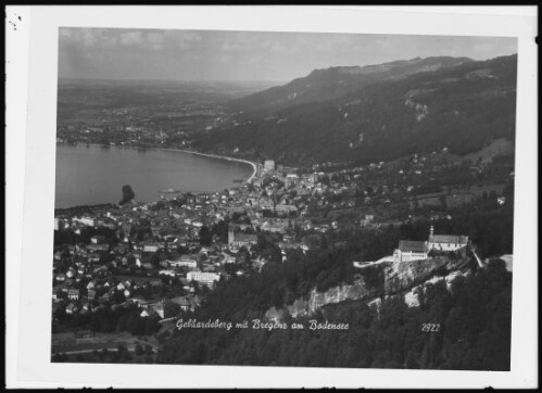Gebhardsberg mit Bregenz am Bodensee