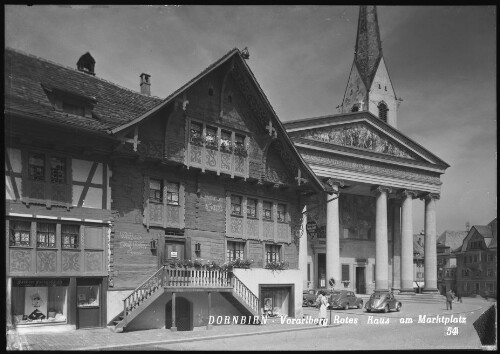 Dornbirn - Vorarlberg Rotes Haus am Marktplatz